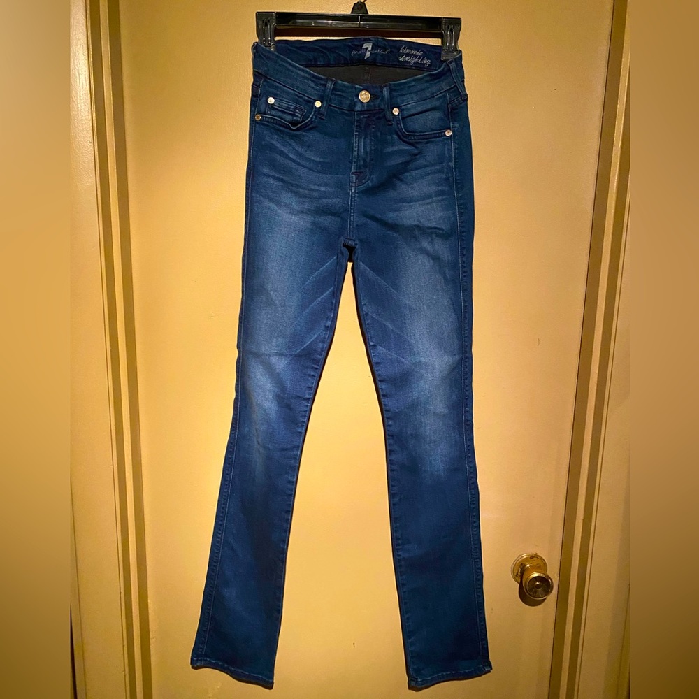 7 For All Mankind Kimmie Straight Leg jeans